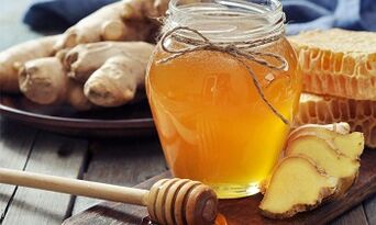 Ginger ile gücü artırmak için halkın ilaçları